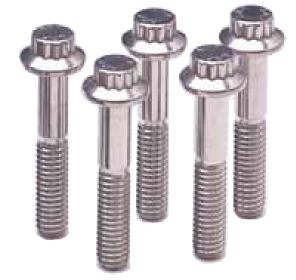 ARP M10 x 1.25 x 80 12pt Black Oxide Bolts (5/pkg)