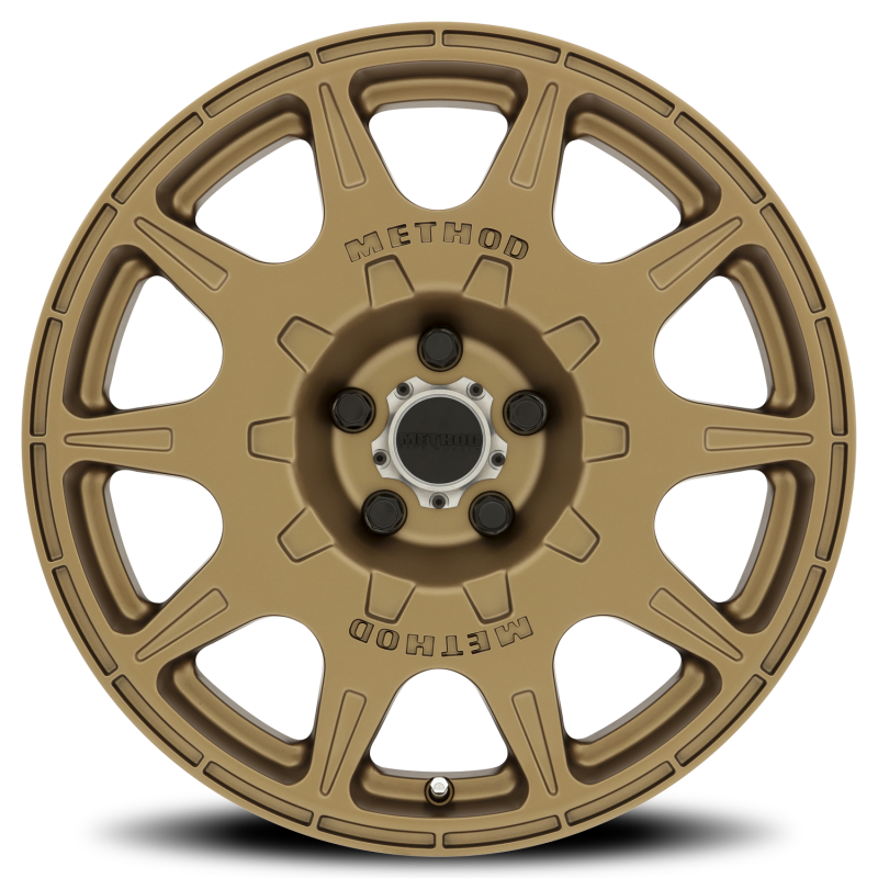 Method MR502 RALLY 17x8 +38mm Offset 5x4.5 67.1mm CB Method Bronze Wheel