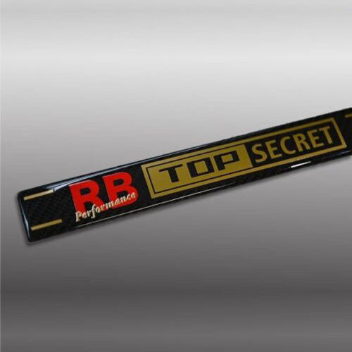 Top Secret Carbon Engine Ornament Cover Plate for RB26DETT