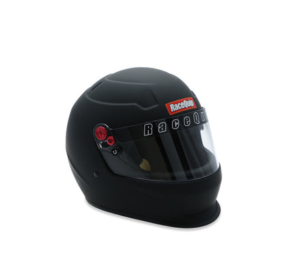 RaceQuip PRO25 SA2025 FLBLK MED HELMET