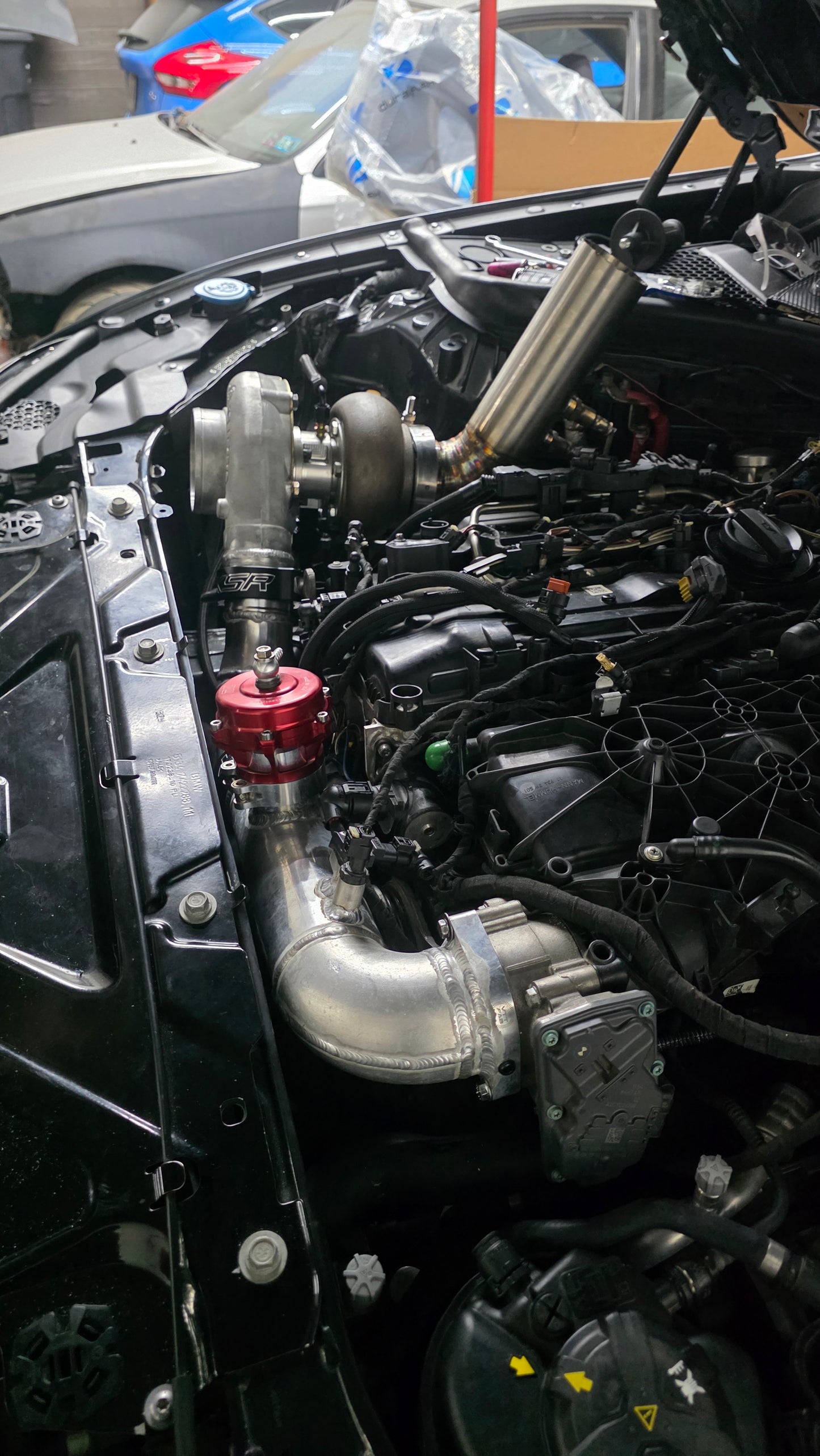 S58 "Pack A Punch" Top Mount Turbo Kit
