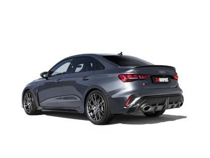 Akrapovic 2025+ Audi RS3 Sedan (8Y FL) Evolution Line Catback - Titanium: Req. P-HF1636 or P-HF1431