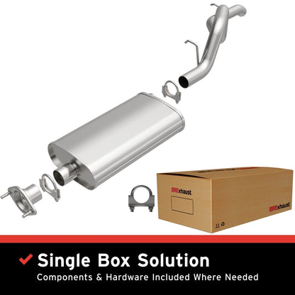MagnaFlow BRE Exhaust Kit 97-06 Jeep Wrangler