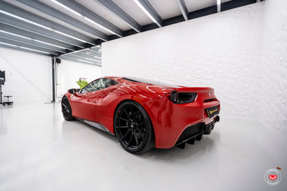 Vossen x Novitec NF10 22x12in - 5x114.3 BP - ET33 - Gloss Black Ferrari 488 / F8 Rear Wheel