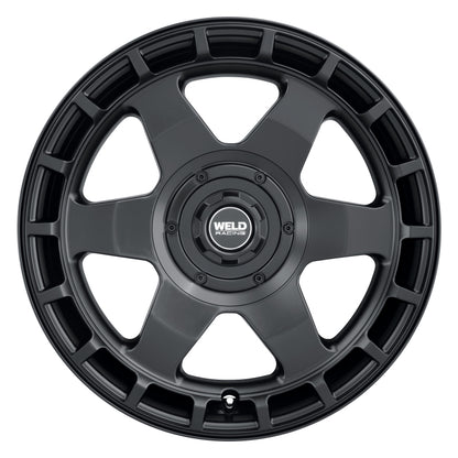 Weld Off-Road Ridge 20x9 - 8x170 BP - ET0 - 125.1mm CB - Satin Black Wheel