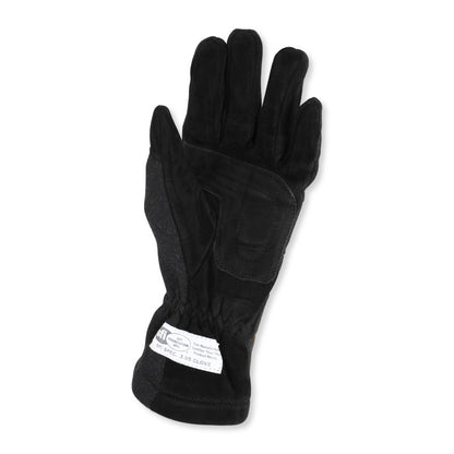 RaceQuip Black 2-Layer SFI-5 Glove - XL