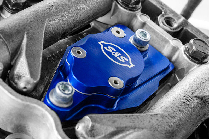 S&S Cycle 99-17 Twin Cam Models Billet Head Breather Kit