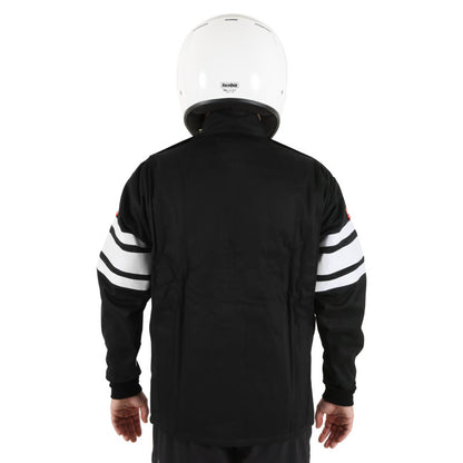 RaceQuip Black SFI-5 Jacket - Medium