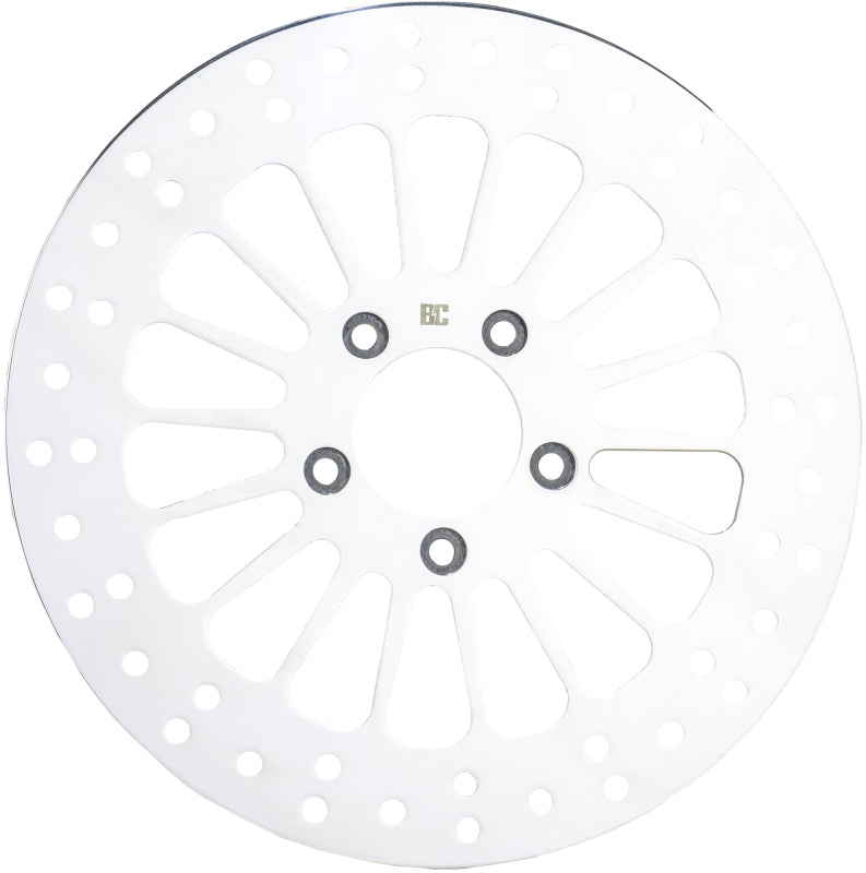 Bikers Choice 00-17 Big Twin Low and Slow 11.5 Inch Front Brake Rotor Polished