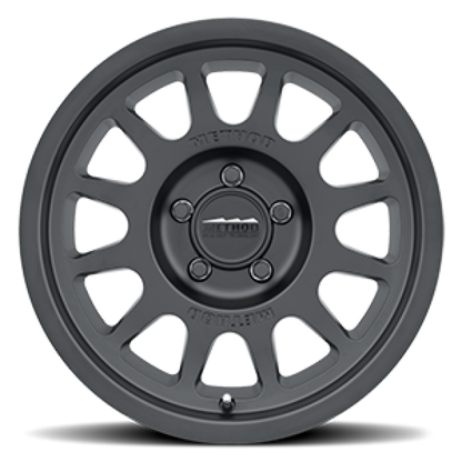 Method MR703 Bead Grip, 16x6 +68mm Offset 5x130 78.1mm CB Matte Black
