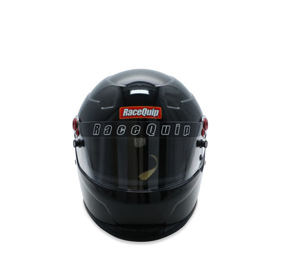 RaceQuip PRO25 SA2025 GLBLK MED HELMET