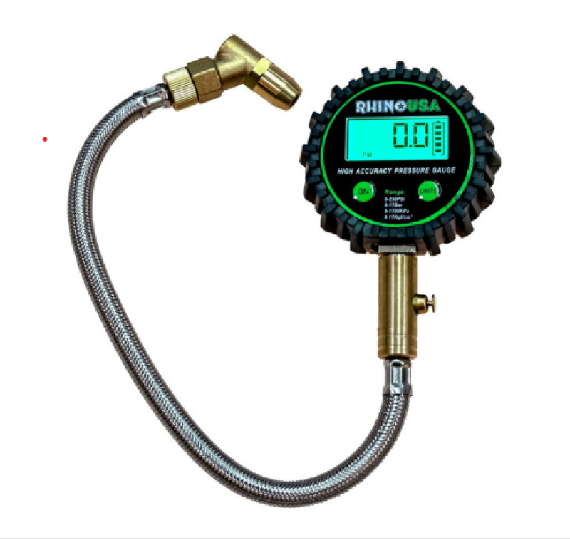 Rhino USA 250 Psi Digital Heavy Duty Tire Pressure Gauge