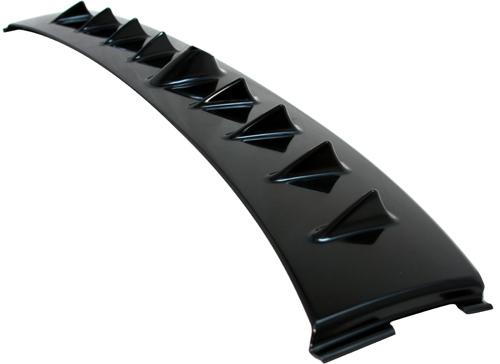BLOX Racing 08+ Mitsubishi Lancer Vortex Generator - ABS Black