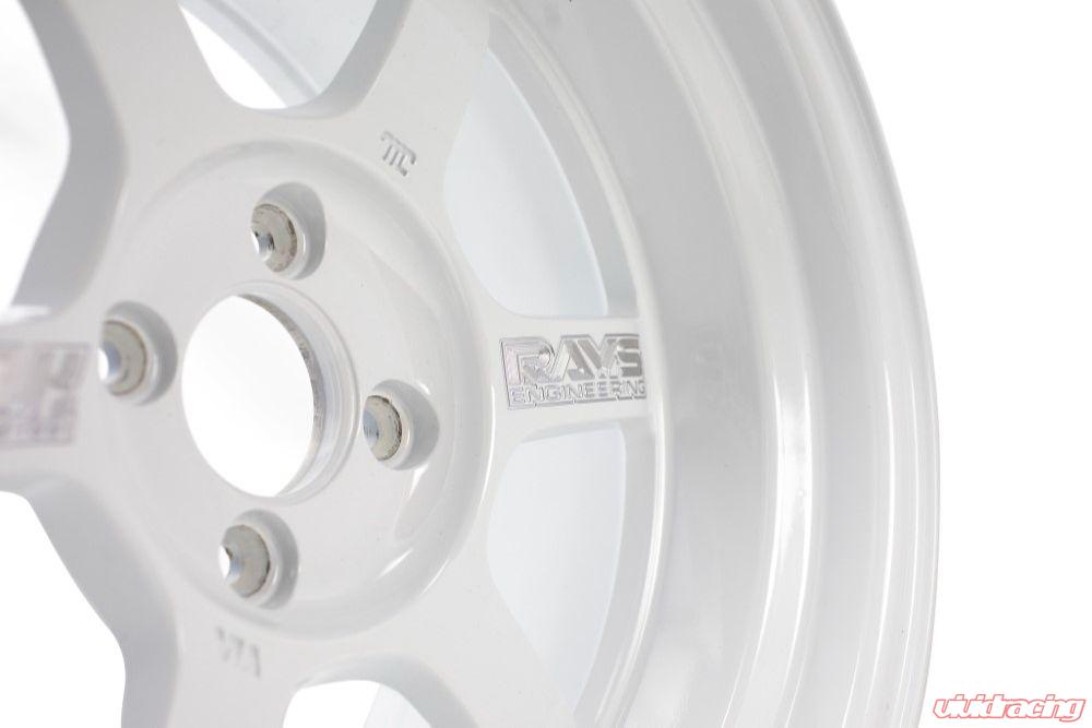 (Dash White) Rays 10th anniversary wheels 18x10.5 ET 15