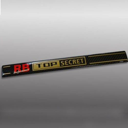Top Secret Carbon Engine Ornament Cover Plate for RB26DETT